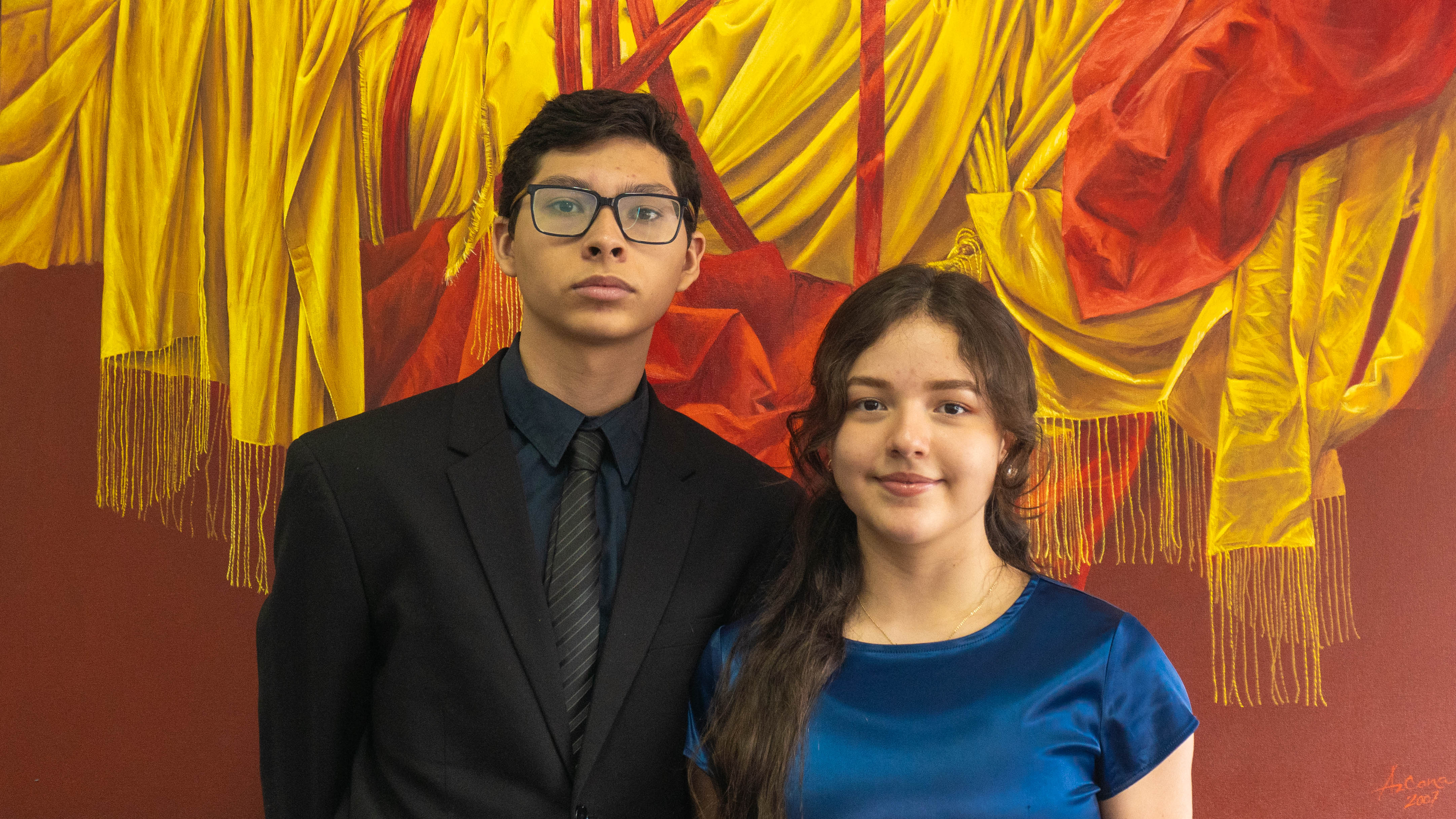 Sebastián Fernández e Isabella Orozco - Secretarios Generales